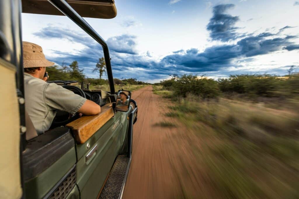 maleta para un safari